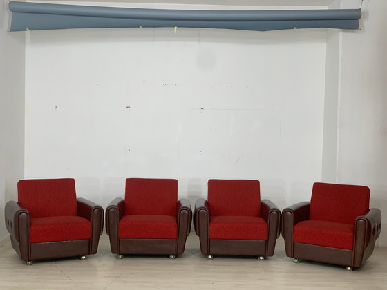 Image 1 of Mid Century fauteuil fauteuil vintage