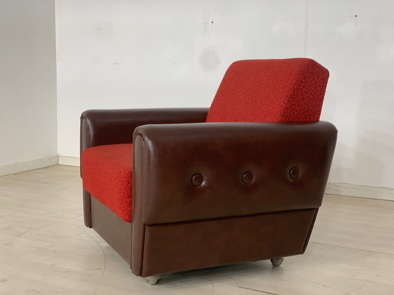 Image 1 of Mid Century fauteuil fauteuil vintage