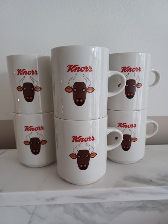 Image 1 of Tasses Knorr. 6 pièces.