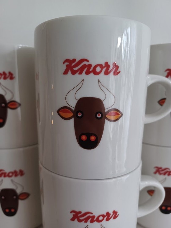 Image 1 of Tasses Knorr. 6 pièces.