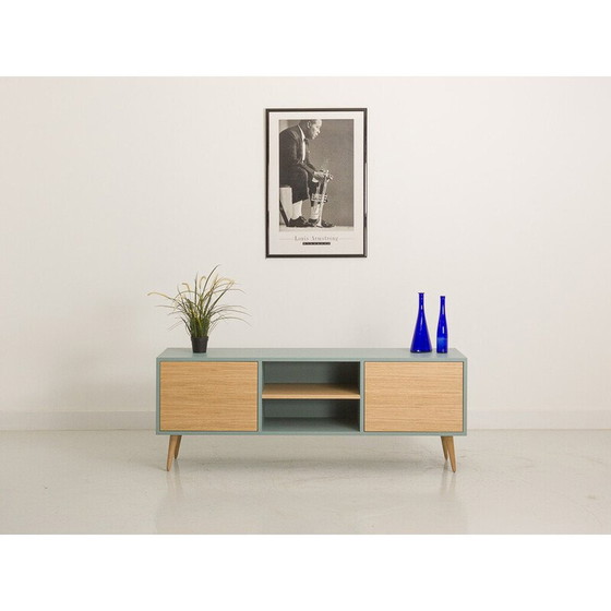 Image 1 of Meuble TV vintage en chêne, France