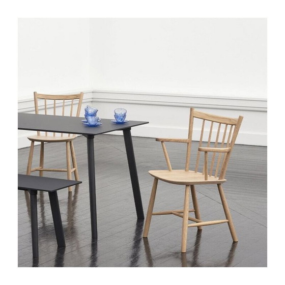 Image 1 of Paire de chaises Hay vintage en bois de hêtre beige, années 2021