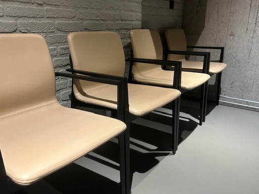 4x Porro Garda Chaise de salle à manger