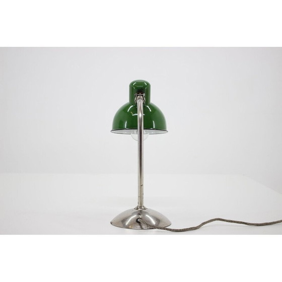 Image 1 of Lampe de table vintage art déco, Tchécoslovaquie 1940