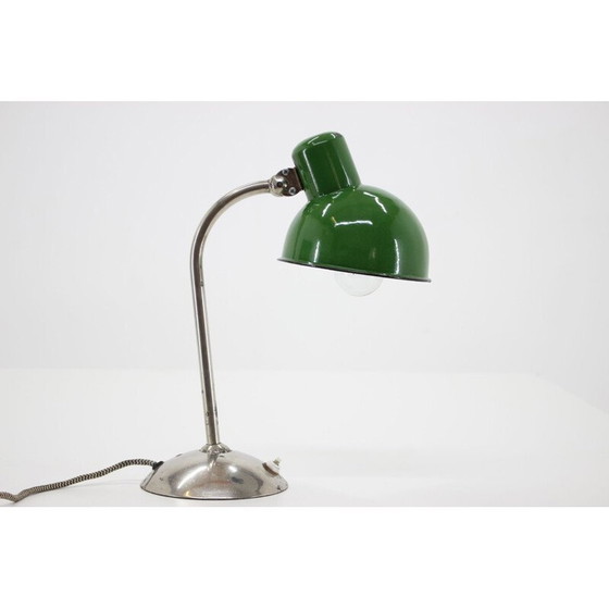 Image 1 of Lampe de table vintage art déco, Tchécoslovaquie 1940