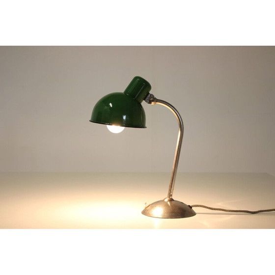 Image 1 of Lampe de table vintage art déco, Tchécoslovaquie 1940