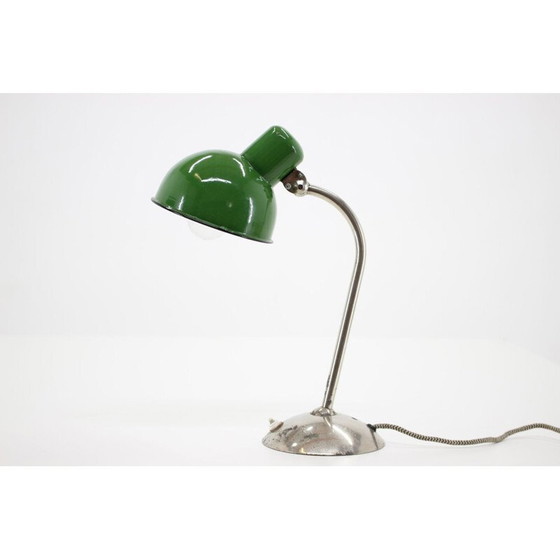 Image 1 of Lampe de table vintage art déco, Tchécoslovaquie 1940