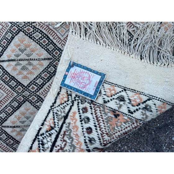Image 1 of Tapis de couloir vintage en laine