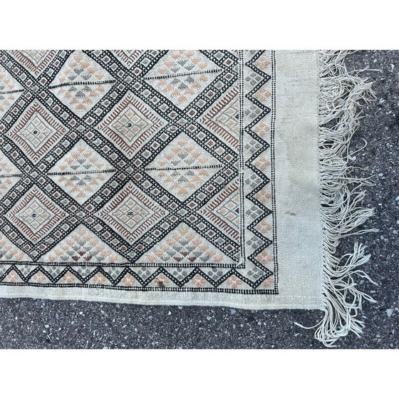 Image 1 of Tapis de couloir vintage en laine