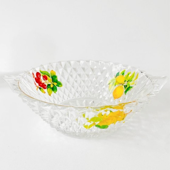 Image 1 of Set de punchs en verre Mid Century Lubiana 1960s