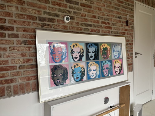 Andy Warhol "Ten Marilyns 1967" Cadre personnalisé Iconique Pop Art Générique