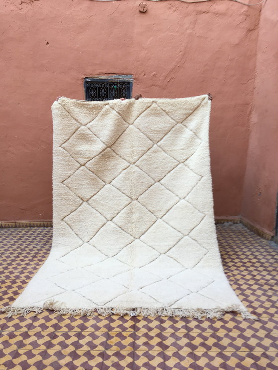 Image 1 of Tapis Beni Ouarain Berbère Marocain 296 X 196 Cm