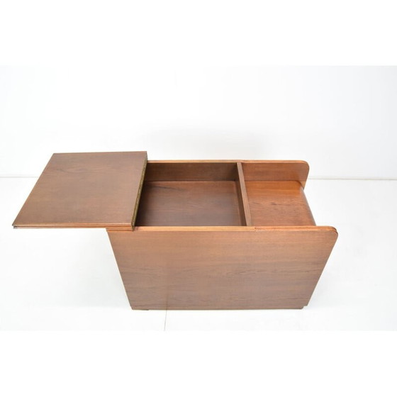 Image 1 of Boîte en bois vintage art déco, Tchécoslovaquie 1940