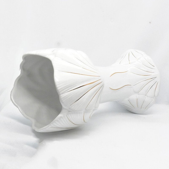 Image 1 of Vase vintage en porcelaine Hollywood Regency, Pologne 1970