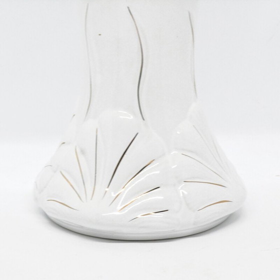 Image 1 of Vase vintage en porcelaine Hollywood Regency, Pologne 1970