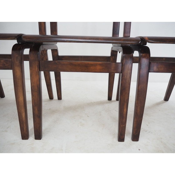 Image 1 of Ensemble de 4 chaises de salle à manger du milieu du siècle par Ludvík Volák, Tchécoslovaquie années 1960