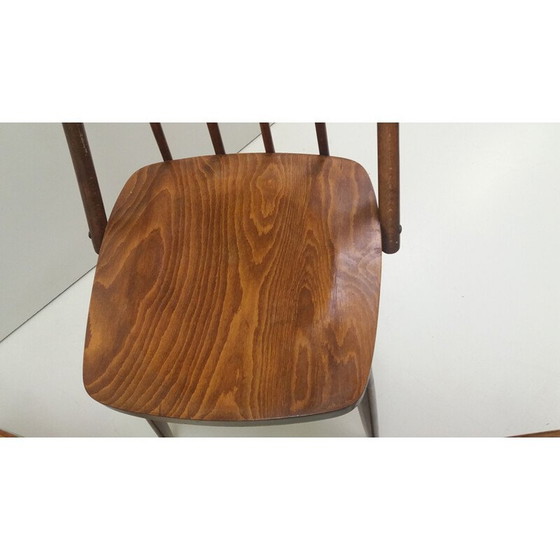 Image 1 of Ensemble de 4 chaises de salle à manger vintage conçues par Antonín Šuman, années 1966