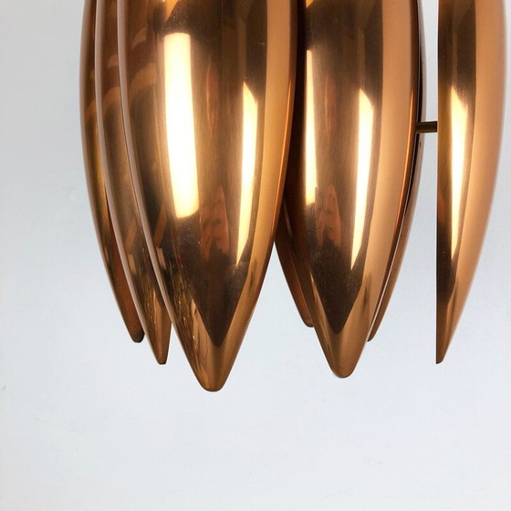 Image 1 of Lampe suspendue vintage "Kastor" par Jo Hammerborg pour Fog and Mørup, Danemark 1960