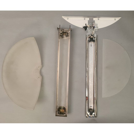 Applique vintage Swift par Ricardo Bofill pour Light, Belgique 1989