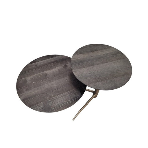 Table basse vintage en pâte de résine pour Roche Bobois, France