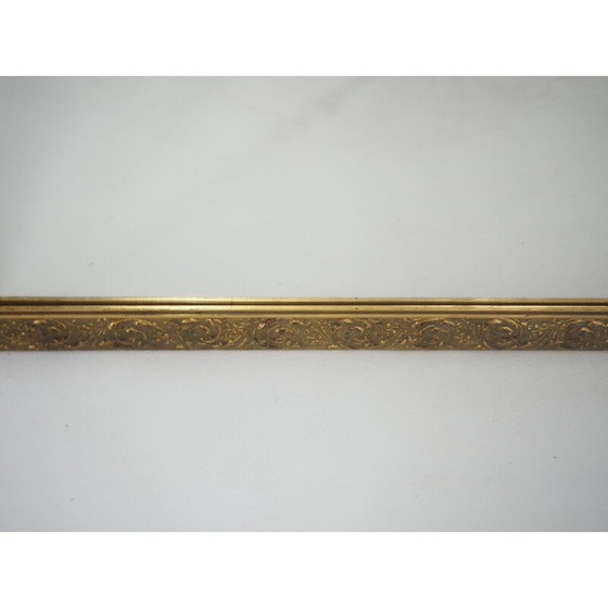 Image 1 of Miroir vintage avec cadre en bois