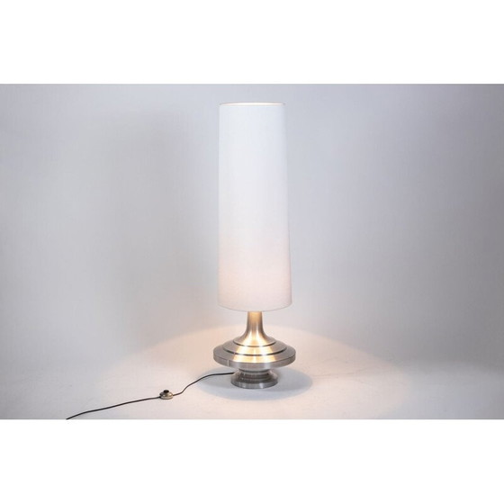 Image 1 of Lampe vintage en aluminium brossé, 1970