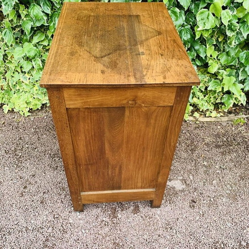 Meuble d'appoint vintage en chêne