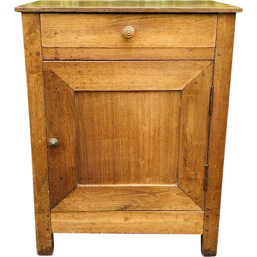 Meuble d'appoint vintage en chêne