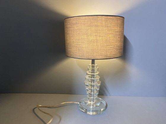 Image 1 of Lampe de table en verre