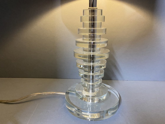 Image 1 of Lampe de table en verre