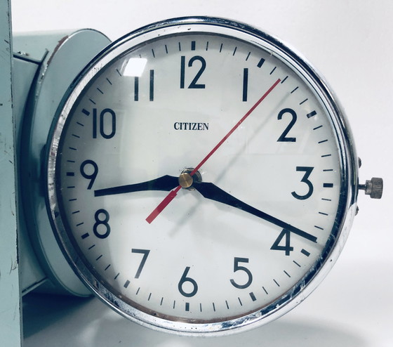 Image 1 of Horloge Recto-Verso Vintage • Marine Militaire • Citizen 2221 • 1980