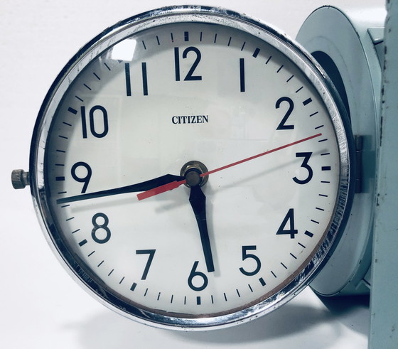 Image 1 of Horloge Recto-Verso Vintage • Marine Militaire • Citizen 2221 • 1980