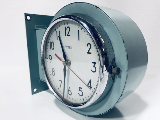 Image 1 of Horloge Recto-Verso Vintage • Marine Militaire • Citizen 2221 • 1980