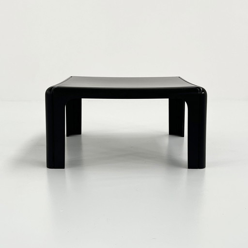 Table basse Black Model 4894 par Gae Aulenti pour Kartell, 1970S