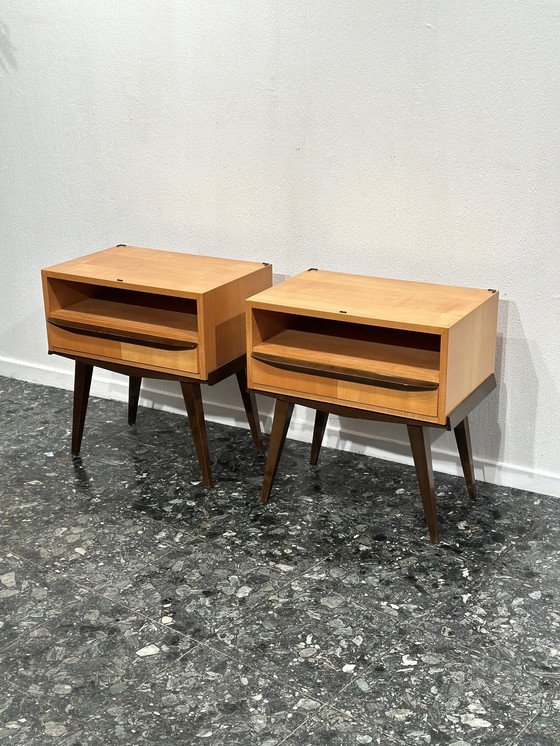 Image 1 of Tables de chevet vintage