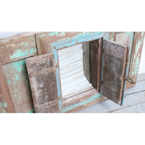 Image 1 of Ensemble de trappes intérieures récupérées d'architecture vintage