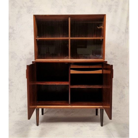 Image 1 of Bibliothèque vintage en bois de rose par Ejvind Johansson pour Ivan Gern, 1960