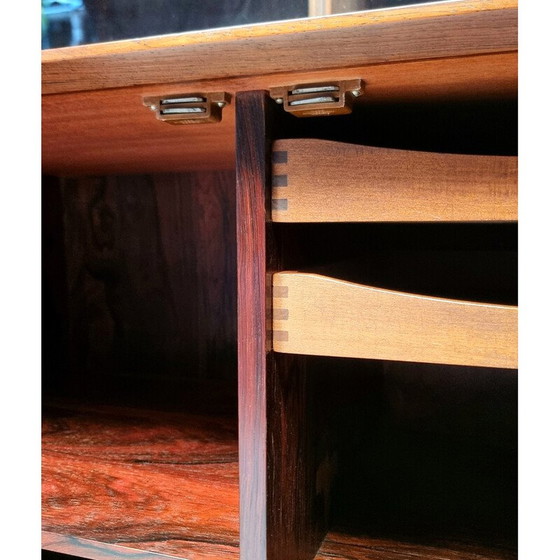 Image 1 of Bibliothèque vintage en bois de rose par Ejvind Johansson pour Ivan Gern, 1960