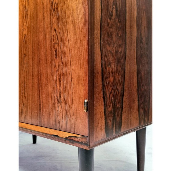 Image 1 of Bibliothèque vintage en bois de rose par Ejvind Johansson pour Ivan Gern, 1960