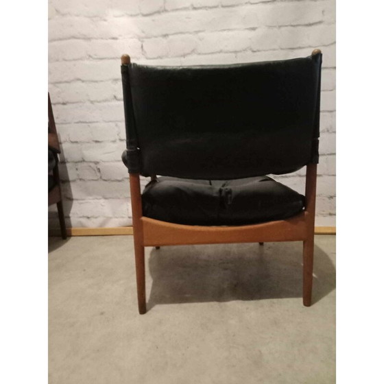Image 1 of Fauteuil vintage "Modus" en teck massif par Kristian Vedel pour Willadsen Møbelfabrik, 1960