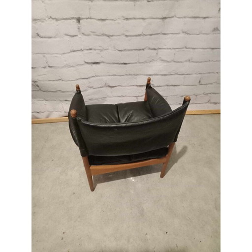 Fauteuil vintage "Modus" en teck massif par Kristian Vedel pour Willadsen Møbelfabrik, 1960
