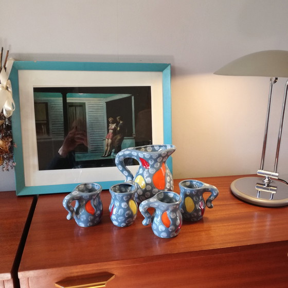 Image 1 of Service À Boisson Vallauris 5 Pièces, France 1970