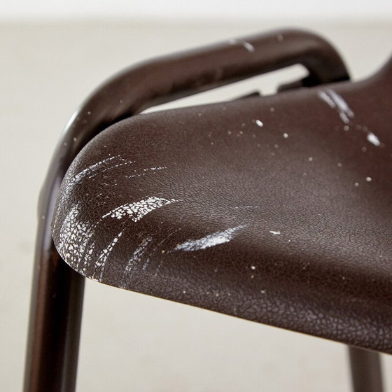 Image 1 of Chaise empilable en plastique vintage 1970