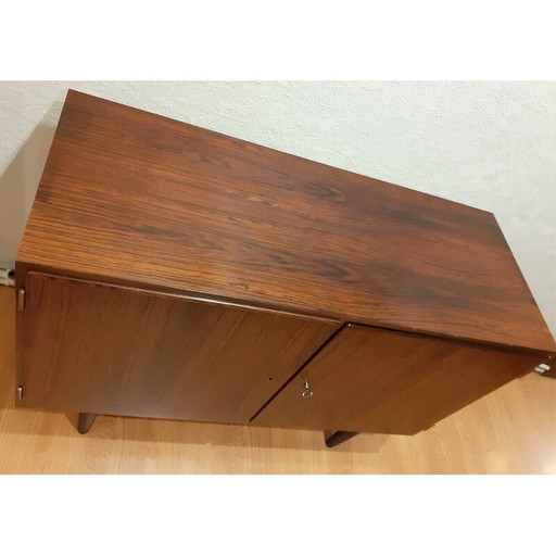 Buffet vintage en palissandre à deux portes, Danemark 1960