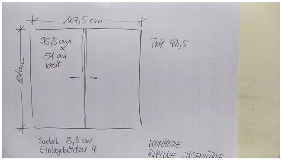 Image 1 of Interlübke Bip Line liège + armoire + commode