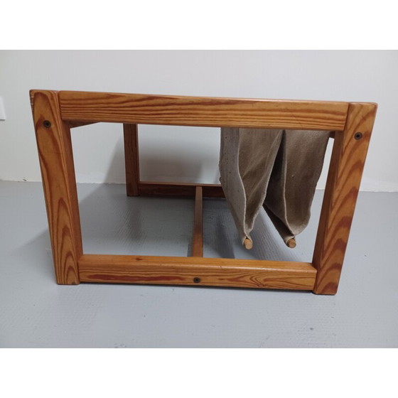 Image 1 of Table basse vintage avec 2 porte-revues par Karim Mobring pour Ikea, 1970