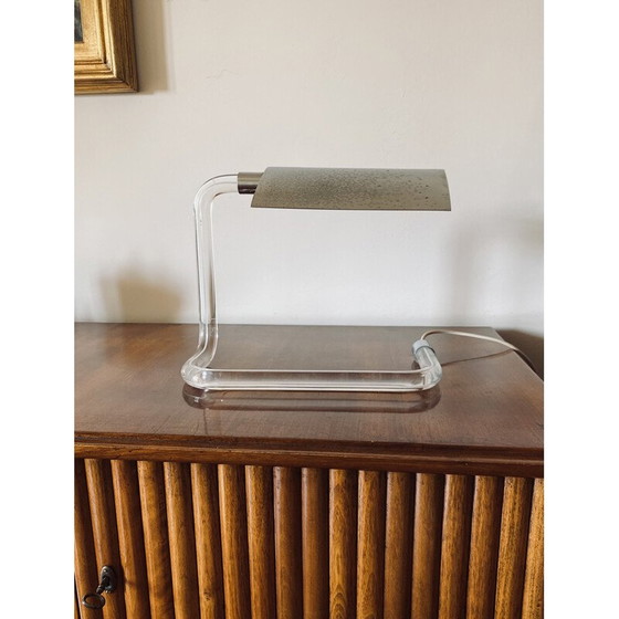 Image 1 of Lampe de bureau vintage Crylicord par Peter Hamburger pour Knoll International, 1960s