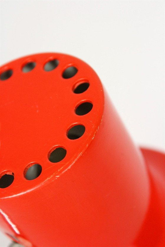 Image 1 of Lampe de table rouge de Josef Hurka pour Napako, 1960S