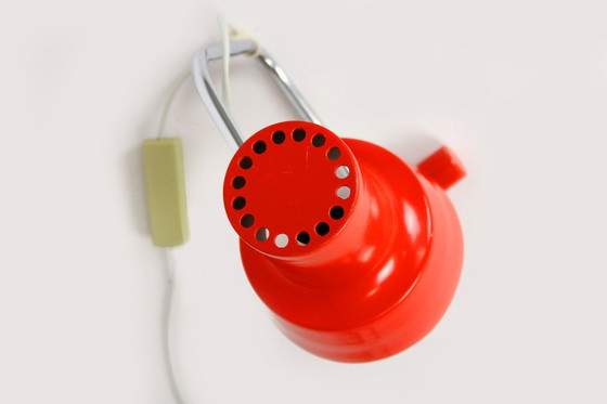 Image 1 of Lampe de table rouge de Josef Hurka pour Napako, 1960S