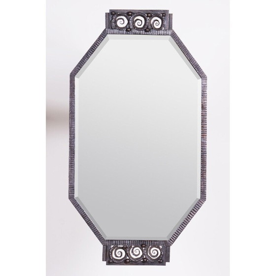 Image 1 of Miroir art déco vintage par Louis Majorelle, France 1920